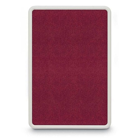 United Visual Products Sliding Door Indoor Enclosed Corkboard, 7 UV9003ACS-SATIN-BLSPRU